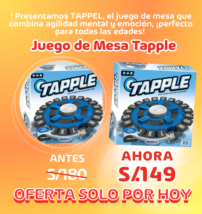 Juego de Mesa Tappel