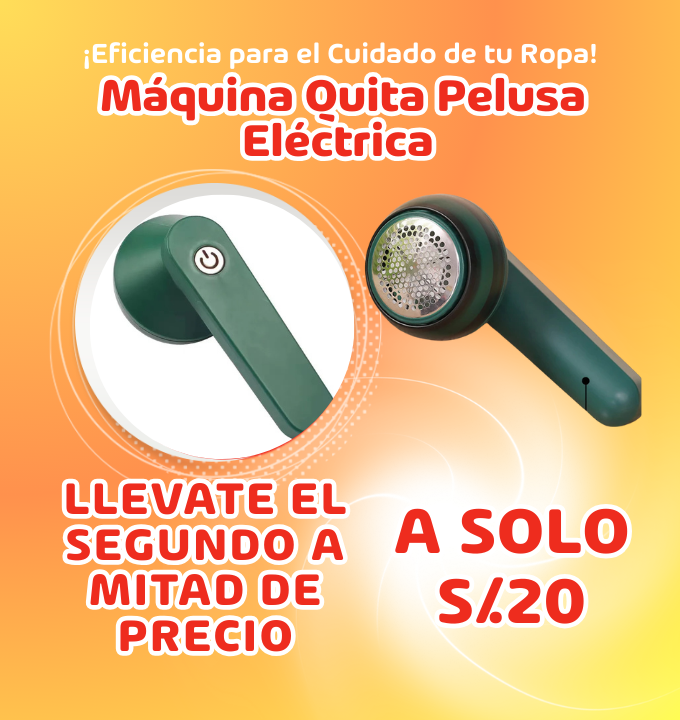 Maquina Quita Pelusa Eléctrica